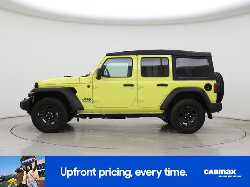 Green 2022 Jeep Wrangler Unlimited Sport