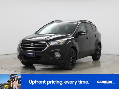 Black 2017 Ford Escape Titanium