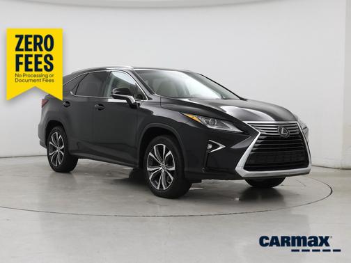 Black 2018 Lexus RX 350 L