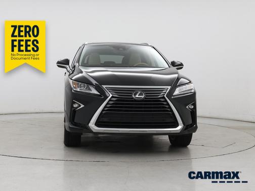 Black 2018 Lexus RX 350 L