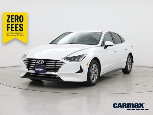 White 2020 Hyundai SONATA SE