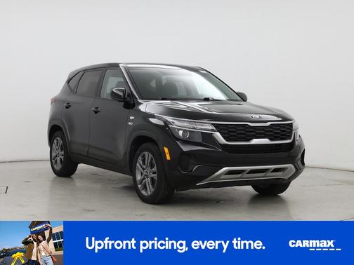 Black 2021 Kia Seltos LX