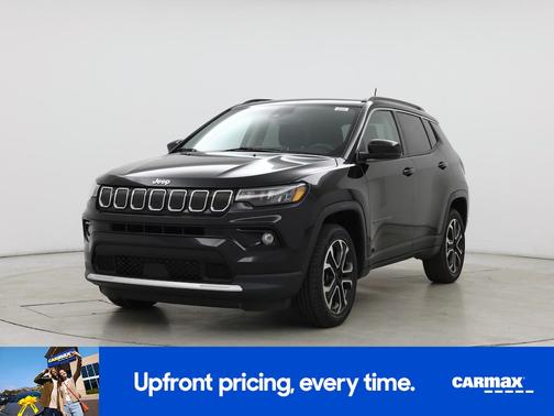 Black 2022 Jeep Compass Limited