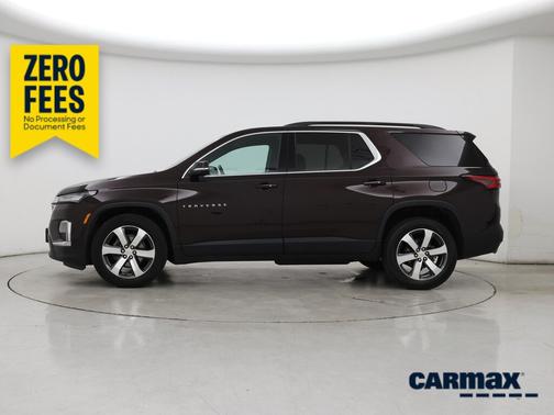 Burgundy 2023 Chevrolet Traverse LT Leather