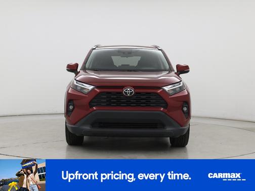 Red 2022 Toyota RAV4 XLE Premium