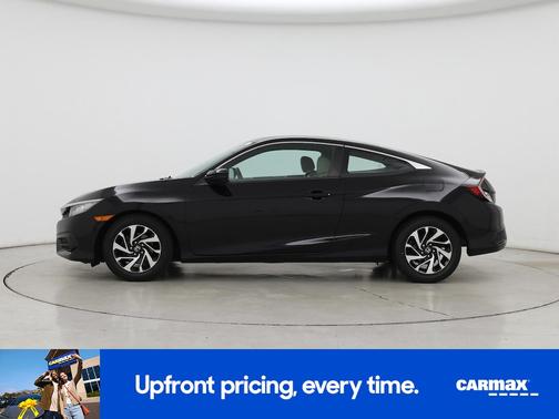 Black 2017 Honda Civic LX