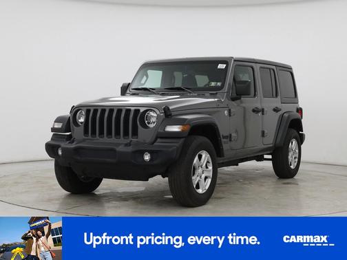 Gray 2021 Jeep Wrangler Sport