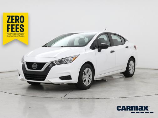 White 2021 Nissan Versa S
