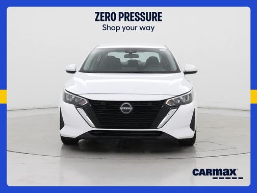 White 2024 Nissan Sentra SV