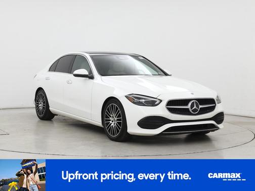 White 2022 Mercedes-Benz C-Class