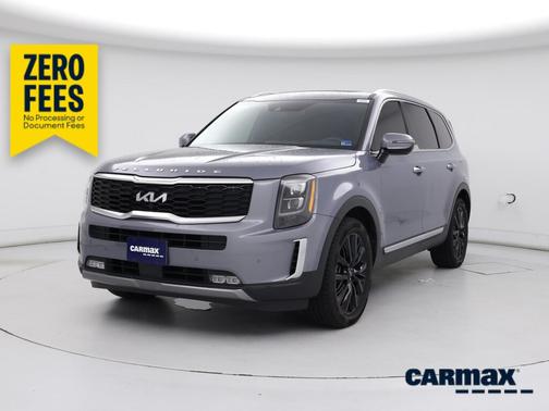 Blue 2022 Kia Telluride SX