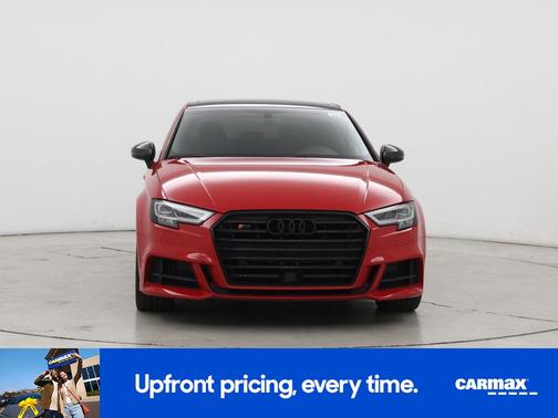 Red 2018 Audi S3 Premium Plus