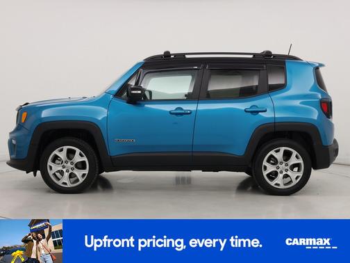 Blue 2022 Jeep Renegade Limited