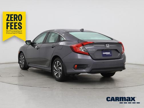 Gray 2017 Honda Civic EX