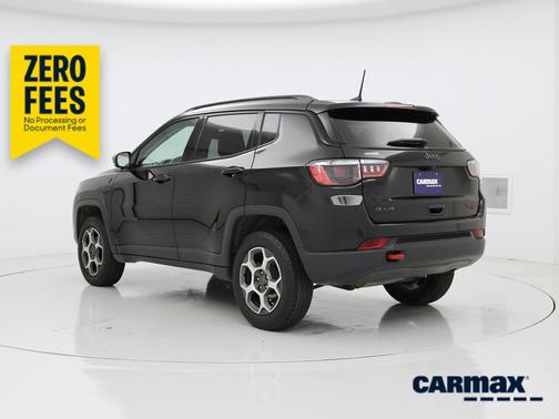 Black 2022 Jeep Compass Trailhawk