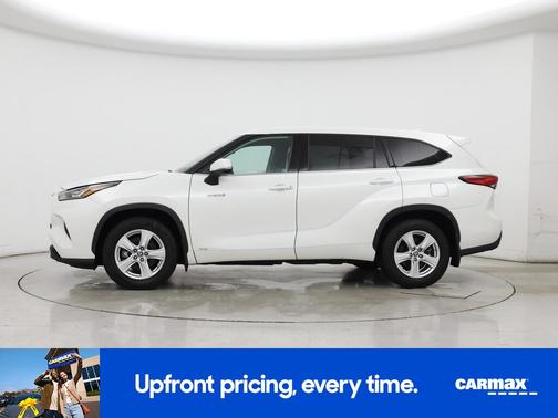 White 2020 Toyota Highlander Hybrid LE