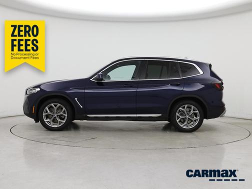 Blue 2023 BMW X3 XDrive30i