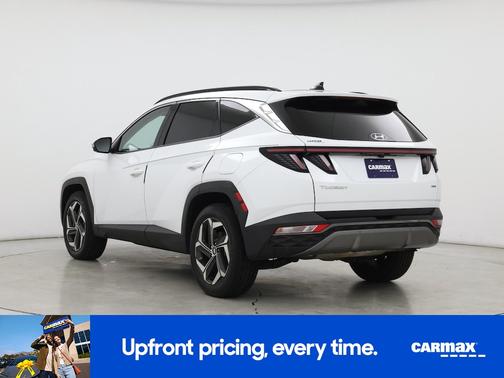 White 2022 Hyundai TUCSON Limited