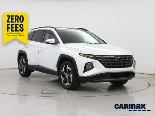 White 2022 Hyundai TUCSON Limited