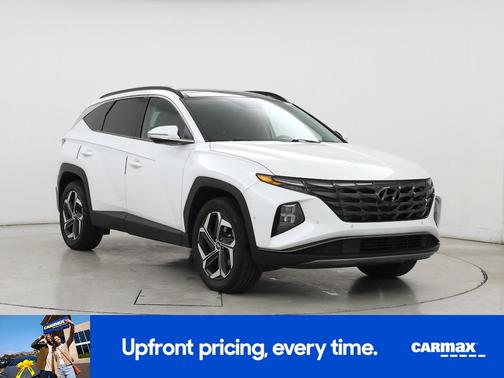 White 2022 Hyundai TUCSON Limited
