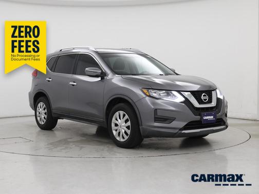 Gray 2017 Nissan Rogue S
