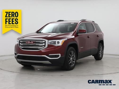 Red 2017 GMC Acadia SLT