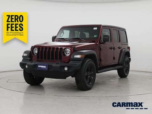Burgundy 2021 Jeep Wrangler Unlimited Sport Altitude