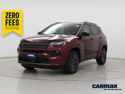 Red 2022 Jeep Compass High Altitude