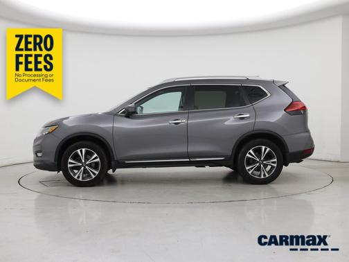 Gray 2017 Nissan Rogue SL