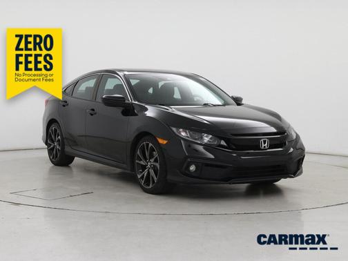 Black 2021 Honda Civic Sport