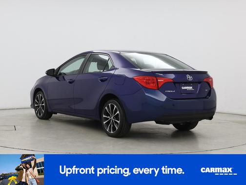 Blue 2017 Toyota Corolla SE