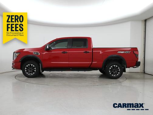 Red 2021 Nissan Titan XD PRO-4X