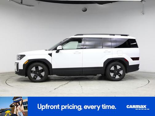White 2025 Hyundai SANTA FE HEV SEL
