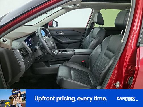 Red 2023 Nissan Rogue Platinum