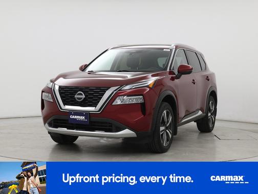 Red 2023 Nissan Rogue Platinum