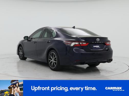 Blue 2021 Toyota Camry SE