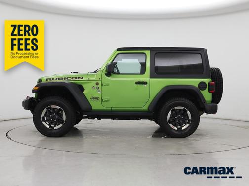 Green 2019 Jeep Wrangler Rubicon