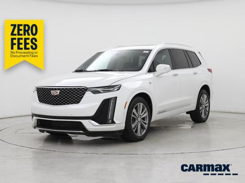White 2023 Cadillac XT6 Premium Luxury