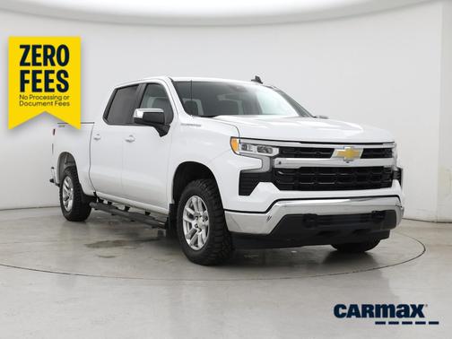 White 2023 Chevrolet Silverado 1500 LT