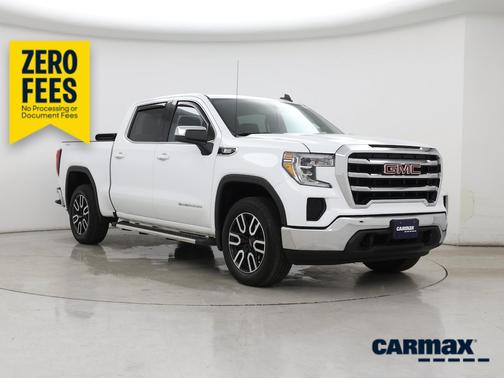White 2021 GMC Sierra 1500 SLE