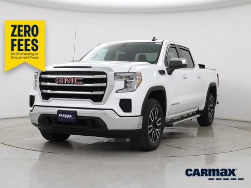 White 2021 GMC Sierra 1500 SLE