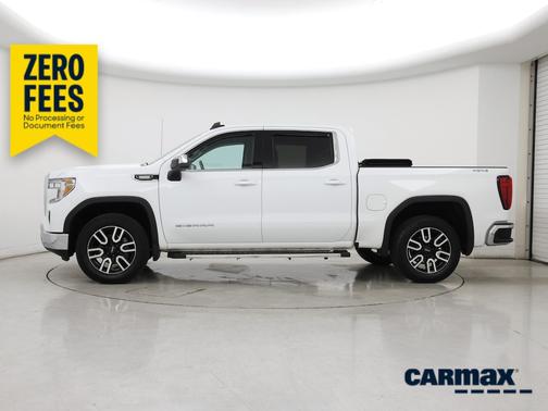 White 2021 GMC Sierra 1500 SLE