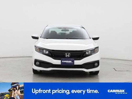 White 2019 Honda Civic Sport