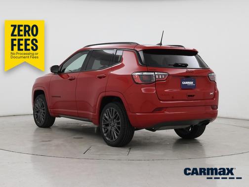 Red 2022 Jeep Compass Red Edition