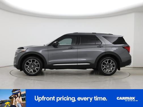 Gray 2025 Ford Explorer Platinum