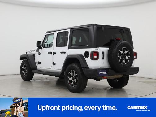 White 2018 Jeep Wrangler All-New Unlimited Sport S