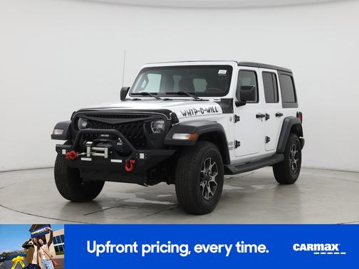 White 2018 Jeep Wrangler All-New Unlimited Sport S