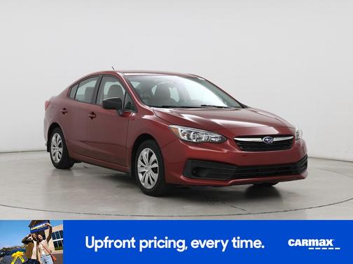 Red 2020 Subaru Impreza
