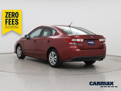Red 2020 Subaru Impreza