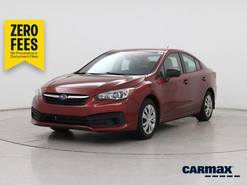 Red 2020 Subaru Impreza